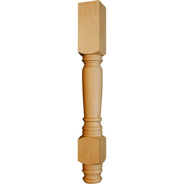 Osborne Wood Products 34 1/2 x 4 Husky Concord Island Post in Knotty Pine 1472P